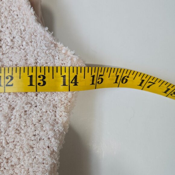 NWT Bar iii Silver Peony Lined Fuzzy Tank Dress Large - Picture 11 of 11